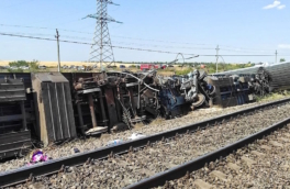 30 взрослых и детей попали в больницу из-за столкновения поезда и грузовика в Волгоградской области