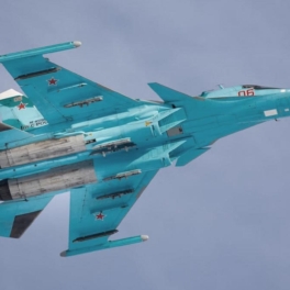 Сверхзвуковой истребитель-бомбардировщик Су-34 ВКС России разбился в Волгоградской области