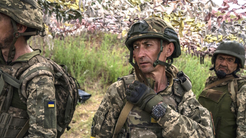 Украинские военнослужащие (архивное фото)