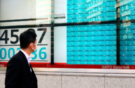 Обвал японского индекса Nikkei превысил 9%