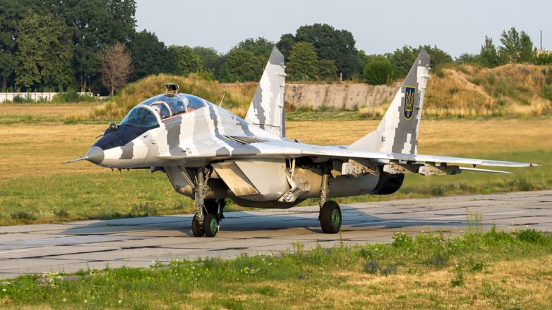 Украинский самолет МиГ-29