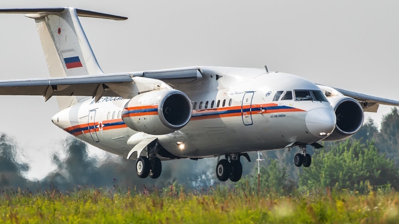 Самолёт Ан-148 МЧС России (архивное фото)