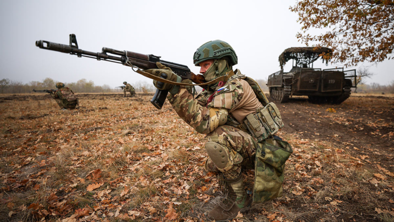 Российские военнослужащие