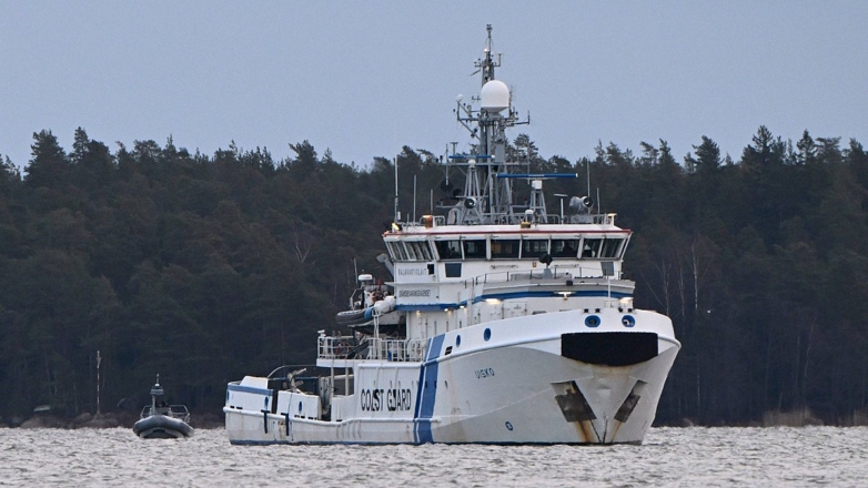 Корабль финской береговой охраны в Балтийском море