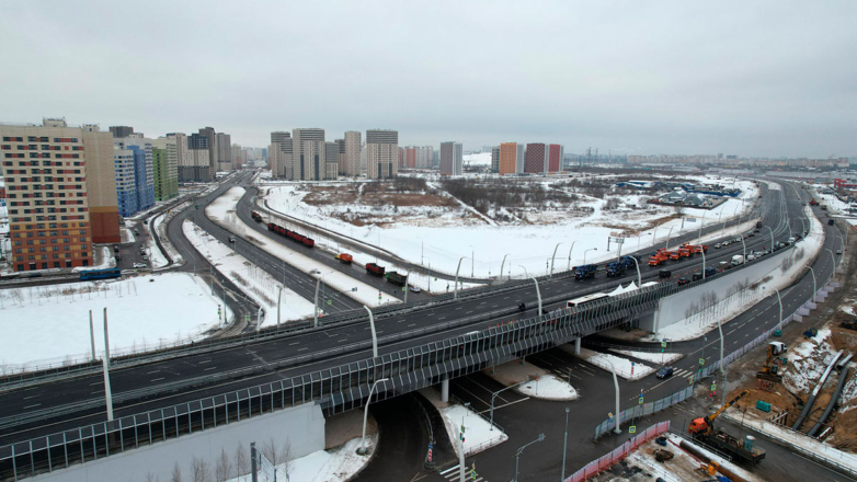 Участок Московского скоростного диаметра