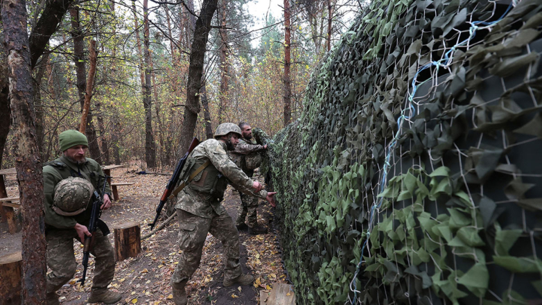 Украинские военнослужащие