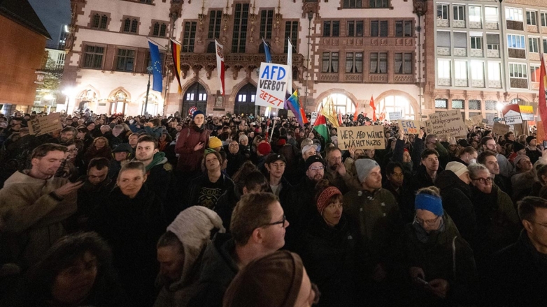 Акция протеста в Германии