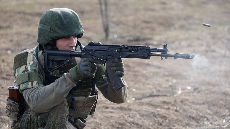 Российский военнослужащий (архивное фото)