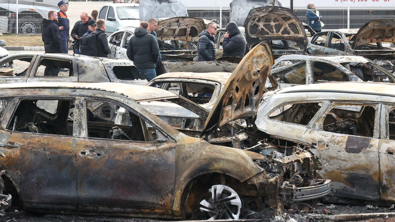 Последствия падения беспилотников в Московской области