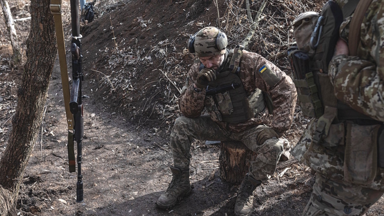 Украинские военнослужащие (архивное фото)