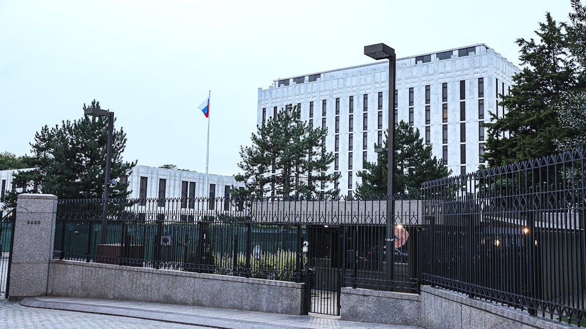 Здание посольства России в Вашингтоне