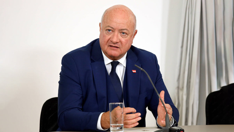 Новый канцлер Австрии, лидер центристской Австрийской народной партии (ÖVP) Кристиан Штокер
