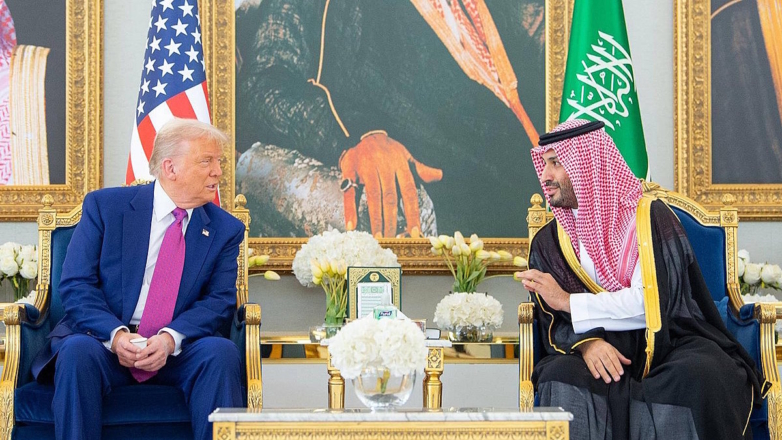 Президент США Дональд Трамп и наследный принц Саудовской Аравии Мухаммед бен Сальман Аль Сауд