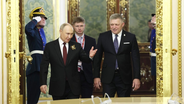 Владимир Путин и Роберт Фицо