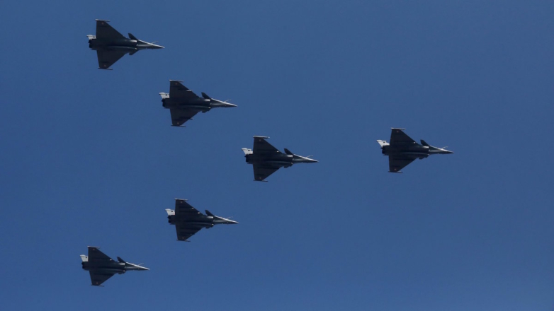 Истребители Dassault Rafale ВВС Индии (архивное фото)