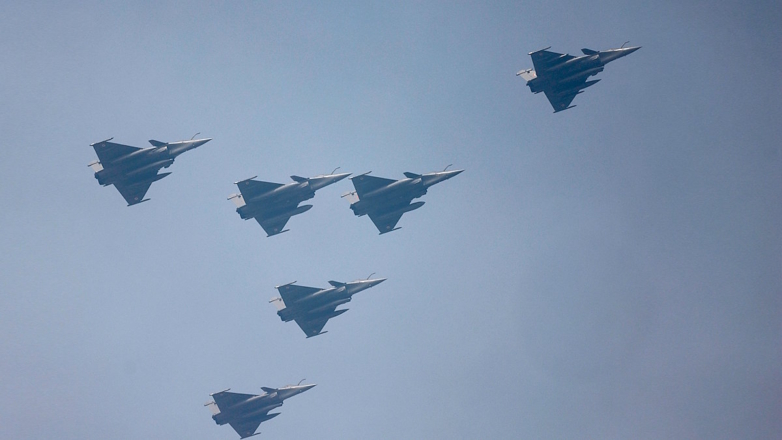 Истребители Dassault Rafale ВВС Индии (архивное фото)