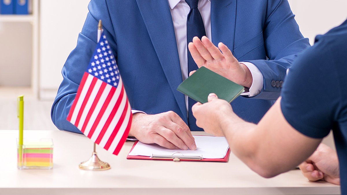 Отказ в визе США