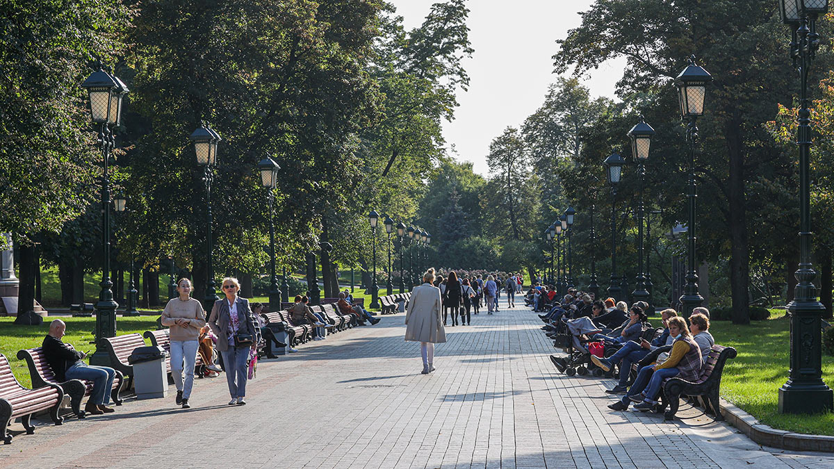 Лето в Москве