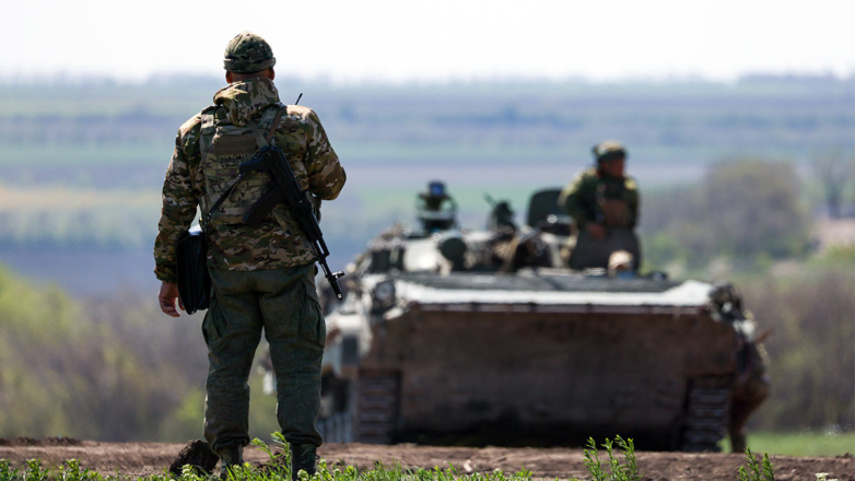 Российские военнослужащие в зоне СВО