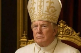 Трамп показал себя в образе папы римского