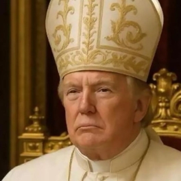 Трамп показал себя в образе папы римского