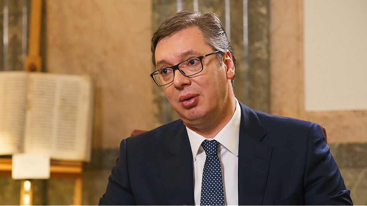Президент Сербии Александр Вучич