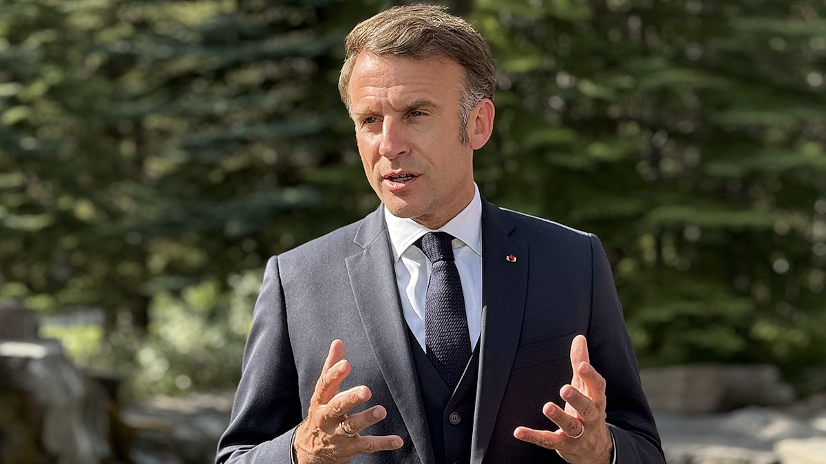 Президент Франции Эмманюэль Макрон