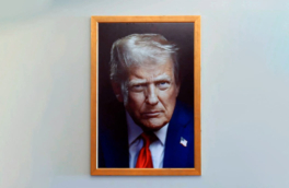 Портрет Трампа поменяли в Белом доме