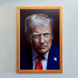 Портрет Трампа поменяли в Белом доме