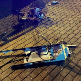 Упавший в Минске беспилотник был начинен тротилом и поражающими элементами