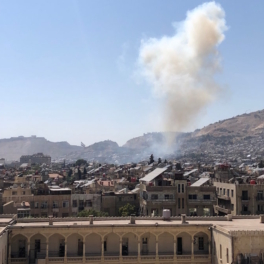 Израиль нанес удары по генштабу сирийской армии и цели в районе президентского дворца в Дамаске