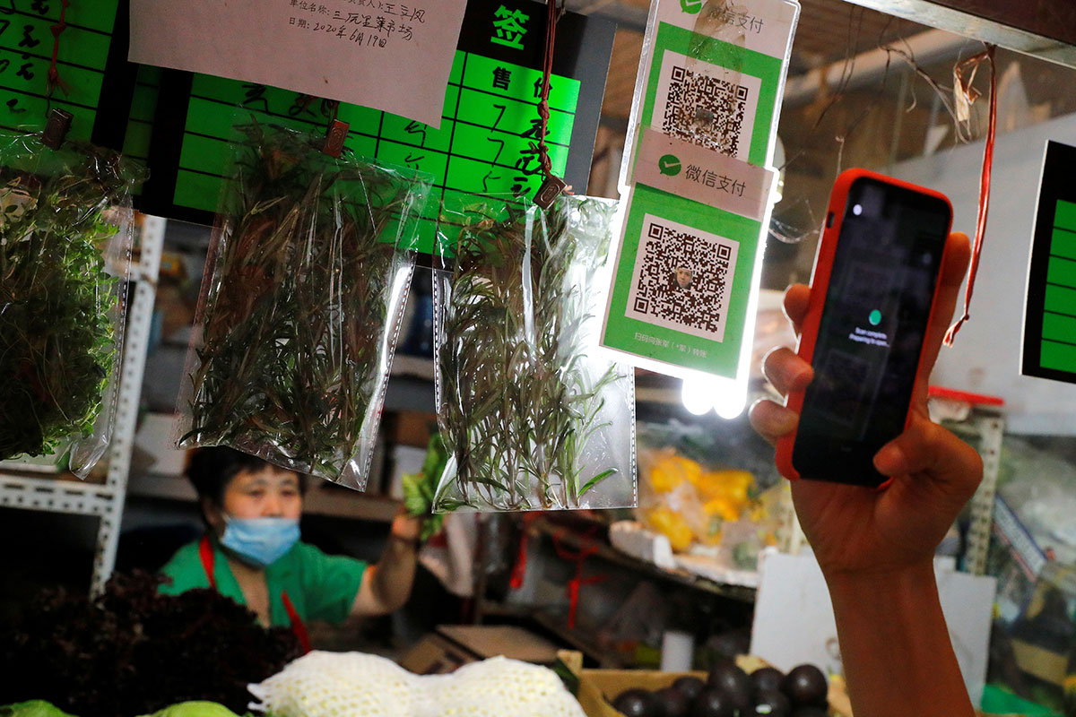 Оплата товаров через WeChat в Китае