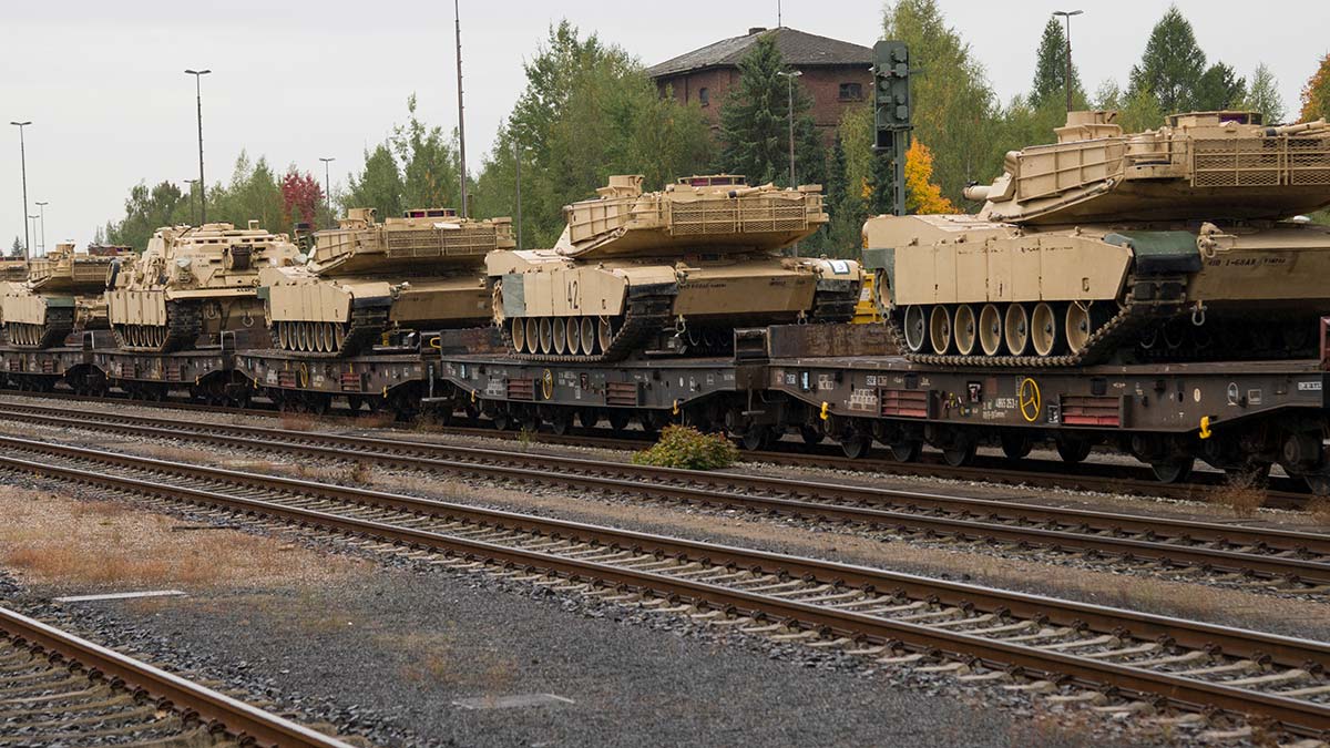 На Украину прибыли танки Abrams