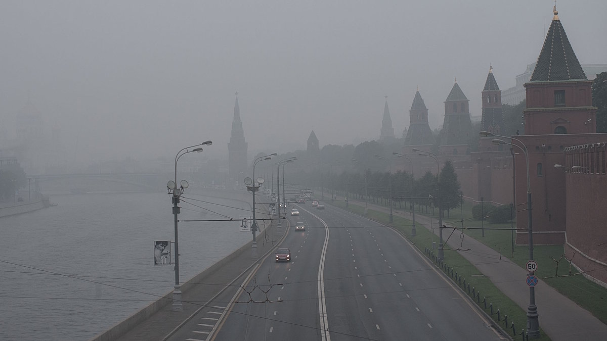 Туман в Москве