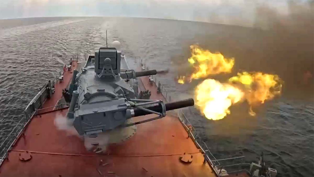 Учения ВМФ России "Июльский шторм"