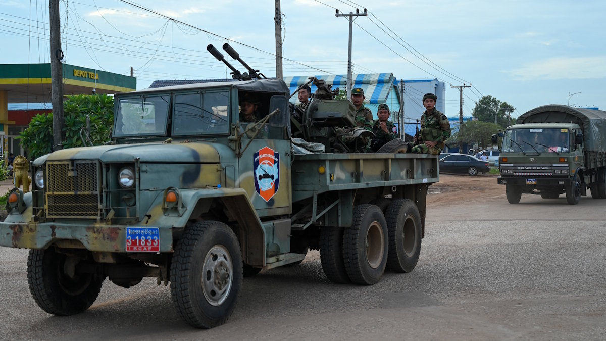 Военнослужащие Камбоджи