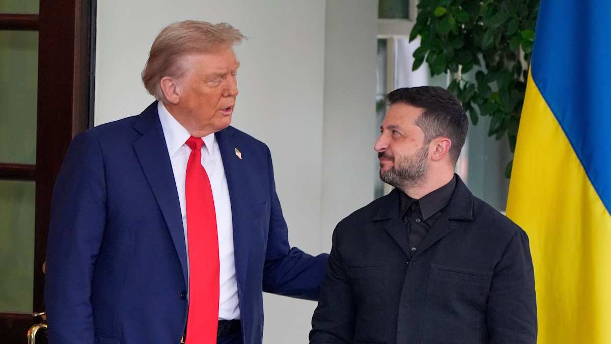 Трамп и Зеленский встречаются в Вашингтоне