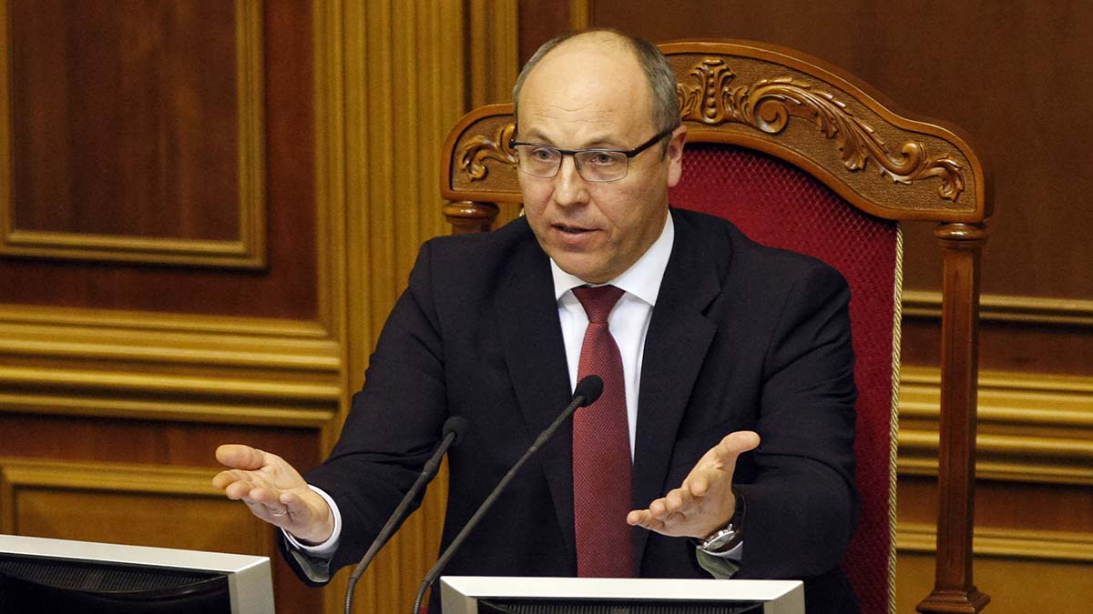 Бывший спикер Верховной рады Андрей Парубий
