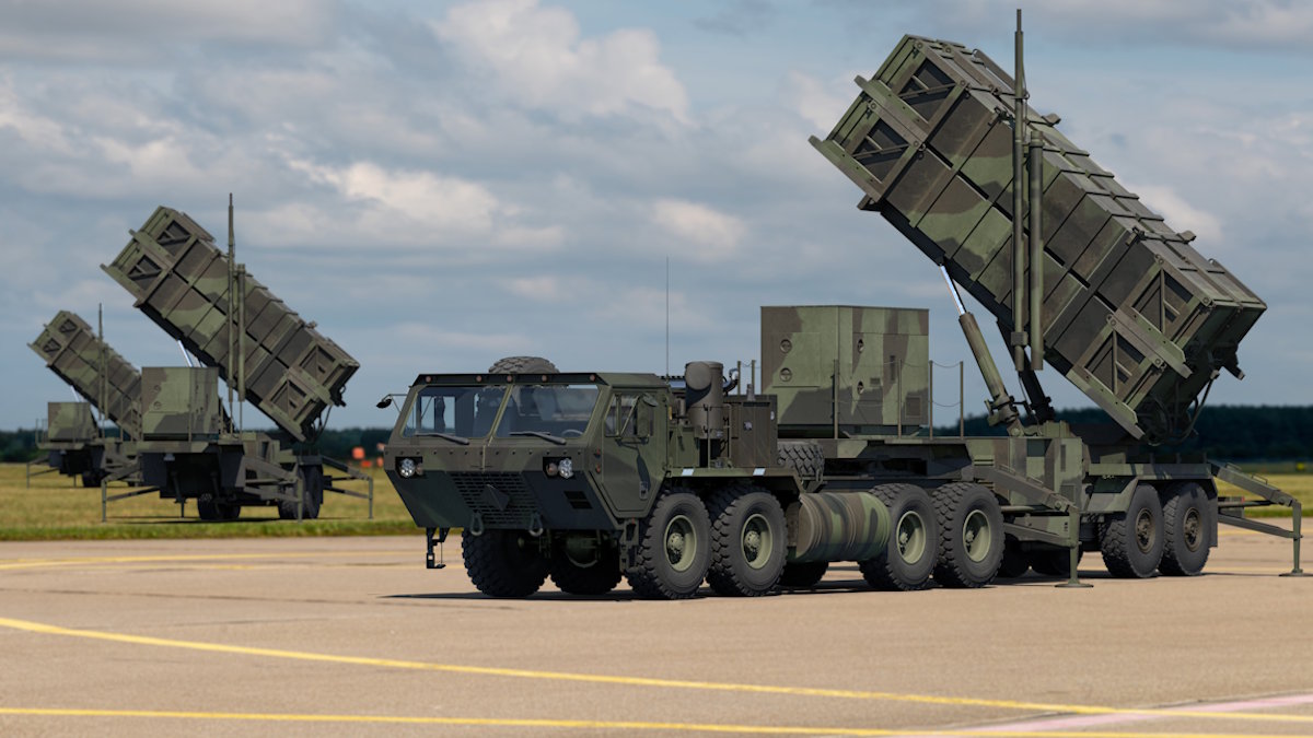 Зенитный ракетный комплекс "Patriot" (архивное фото)