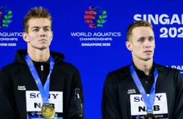 Российские пловцы впервые выиграли комбинированную эстафету 4х100 м на чемпионате мира