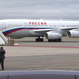 После саммита Путин вернулся на борт своего самолета