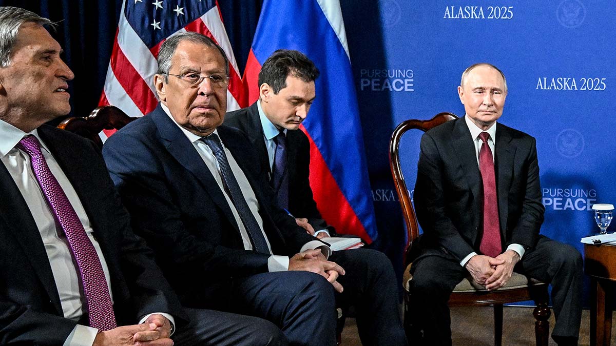 Встреча президентов России Владимира Путина и президента США Дональда Трампа
