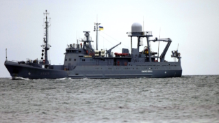 Российский БЭК потопил разведывательный корабль "Симферополь" ВМС Украины в устье Дуная