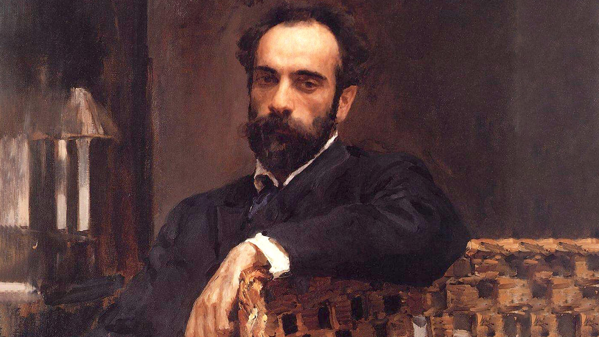 "Портрет И.И.Левитана" В.Серов