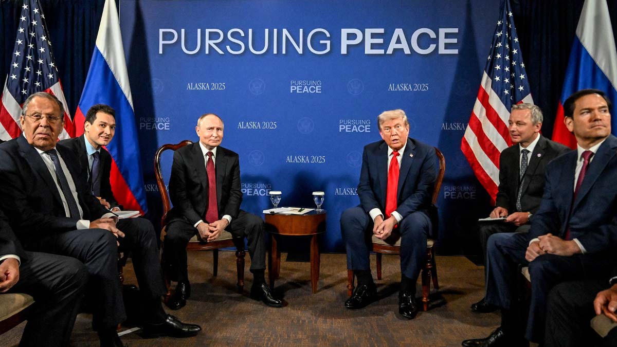 Встреча Владимира Путина и Дональда Трампа