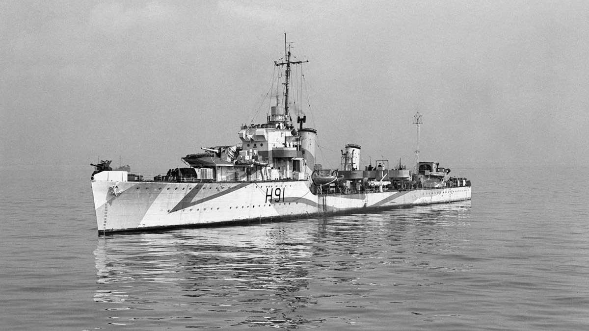 эсминец HMS Bulldog