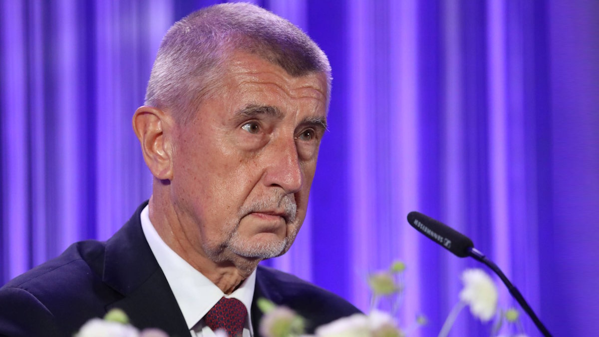 Экс-премьер-министр Чехии, лидер политического движения "Акция недовольных граждан" Андрей Бабиш (архивное фото)