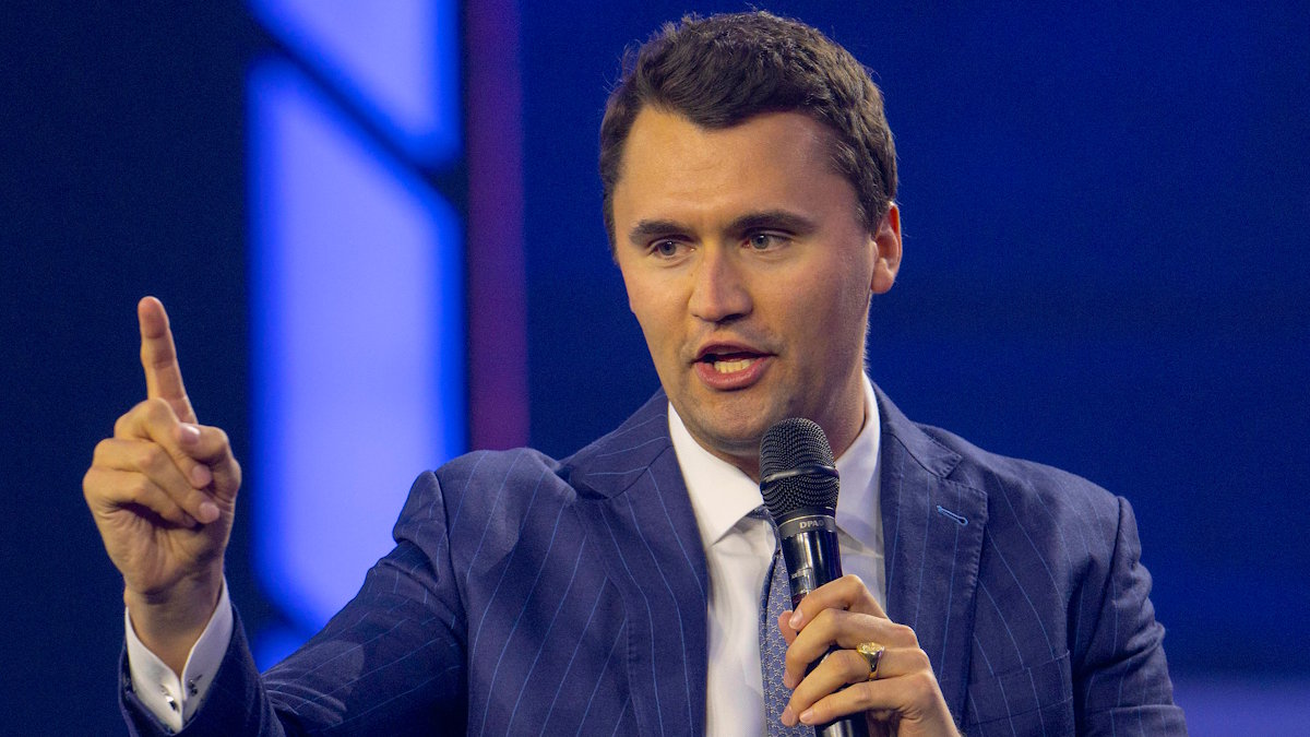 Праворадикальный активист и исполнительный директор Turning Point USA (TPUSA) Чарли Кирк (архивное фото)