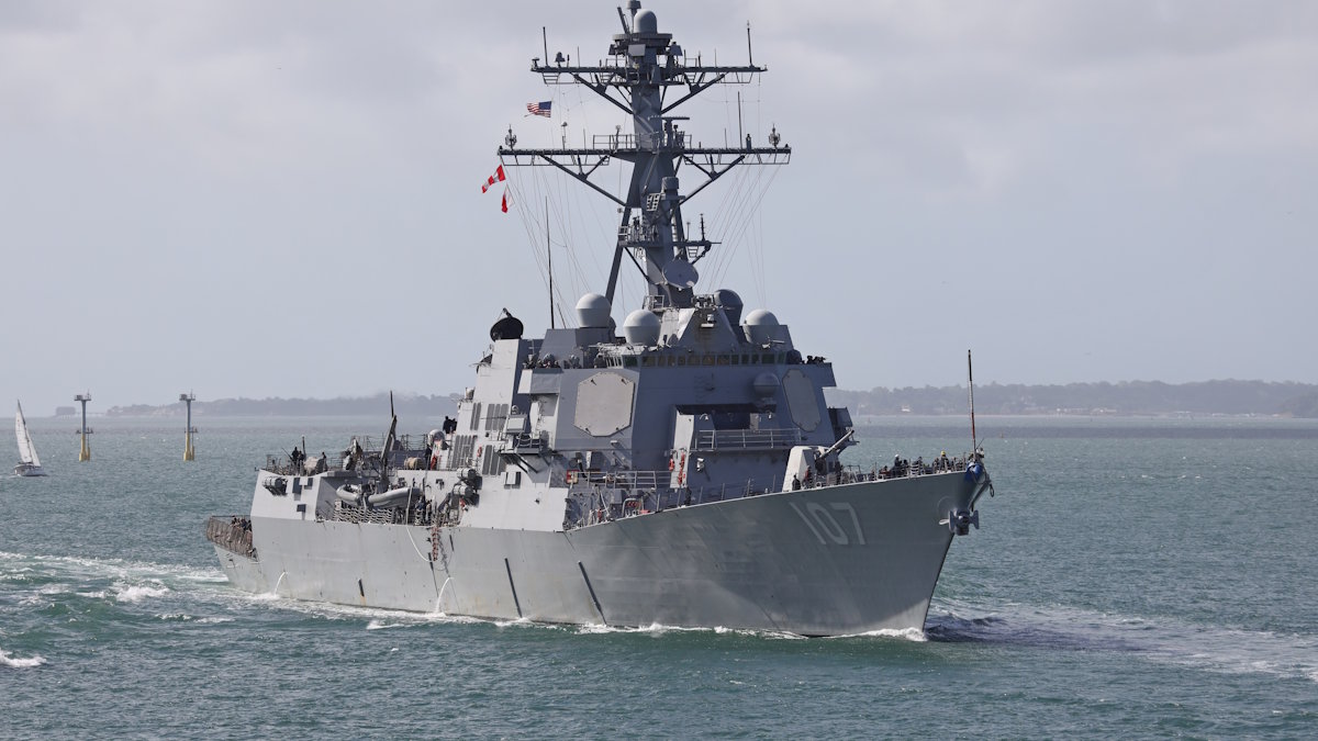 Эсминец ВМС США USS Gravely (архивное фото)