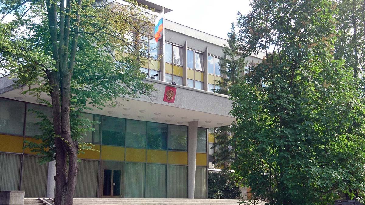 Посольство России в Швеции